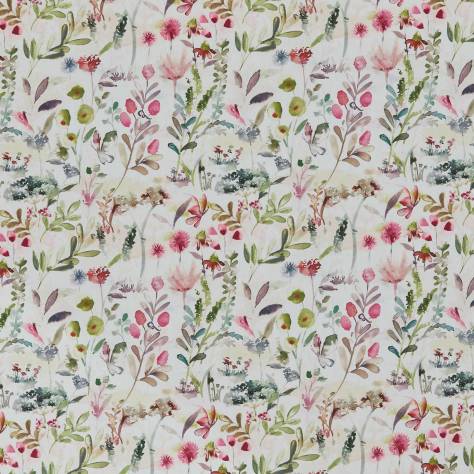 Ashley Wilde New Forest Fabrics Winsford Fabric - Fuchsia - WINSFORDFUCHSIA