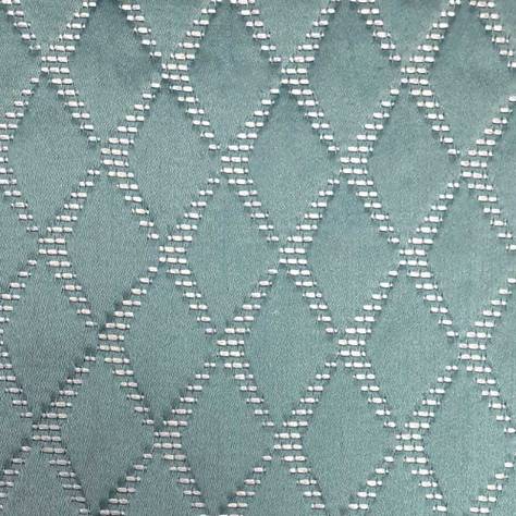 Ashley Wilde Essential Weaves Volume 2 Fabrics Argyle Fabric - Spa - ARGYLESPA - Image 1