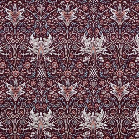 Ashley Wilde Roseberry Manor Fabrics Avington Fabric - Claret - AVINGTONCLARET - Image 1