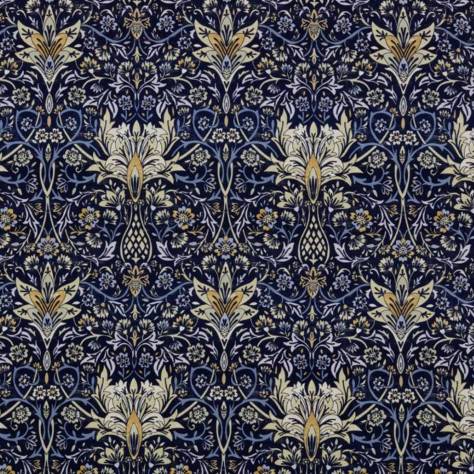 Ashley Wilde Roseberry Manor Fabrics Avington Fabric - Indigo - AVINGTONINDIGO - Image 1