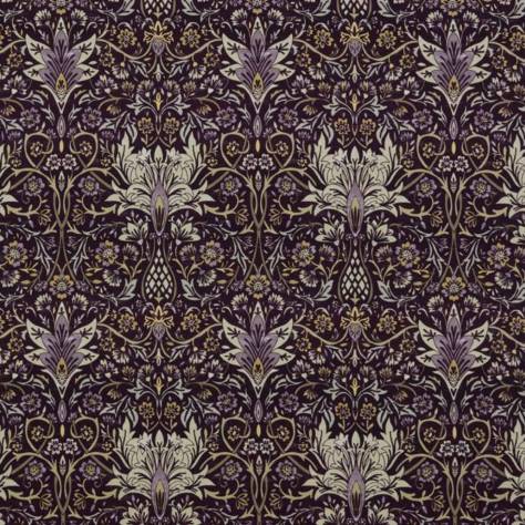 Ashley Wilde Roseberry Manor Fabrics Avington Fabric - Plum - AVINGTONPLUM