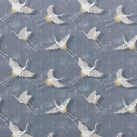 Ashley Wilde Montana Fabrics Naoko Fabric - Slate - NAOKOSLATE - Image 1