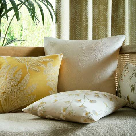 Ashley Wilde Palm House Fabrics Ginkgo Fabric -Papaya - GINKGOPA - Image 3