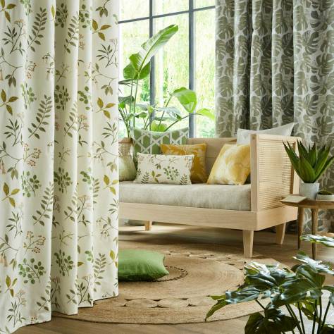 Ashley Wilde Palm House Fabrics Gloriosa Fabric - Sky - GLORIOSASK