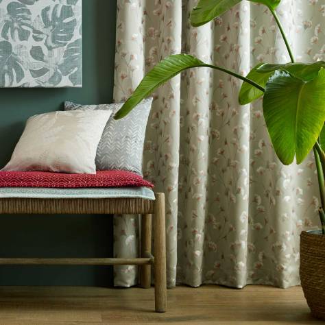 Ashley Wilde Palm House Fabrics Maidenhair Fabric - Papaya - MAIDENHAIRPA - Image 4