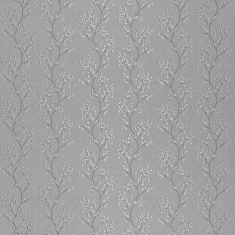 Ashley Wilde Tatton Park Fabrics Blickling Fabric - Silver - BLICKLING-SILVER