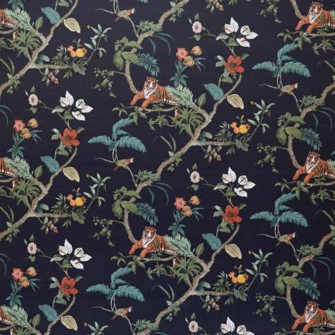 Ashley Wilde Tahiti Fabrics Bengal Fabric - Slate - BENGALSL
