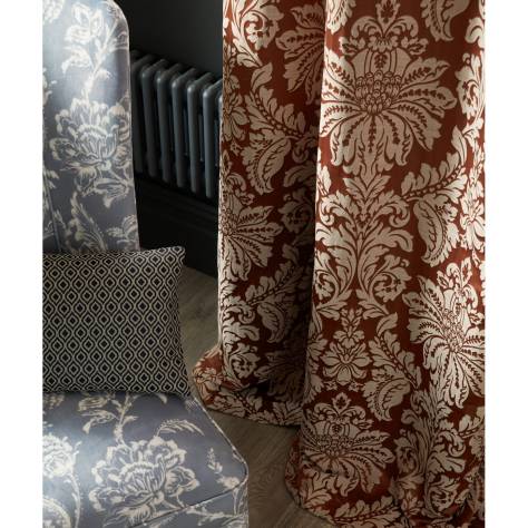 Ashley Wilde Classica Fabrics Anzio Fabric - Berry - ANZIO-BERRY - Image 4