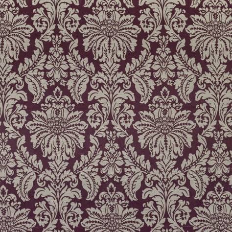 Ashley Wilde Classica Fabrics Anzio Fabric - Berry - ANZIO-BERRY - Image 1