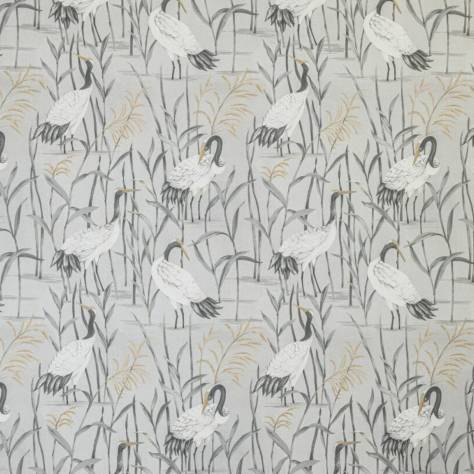 Ashley Wilde Kyoto Gardens Fabrics Harome Fabric - Dove - HAROME-DOVE - Image 1