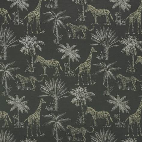 Ashley Wilde Serengeti Fabrics Safari Fabric - Slate - SAFARI-SLATE - Image 1