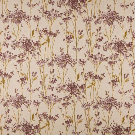 Ashley Wilde Sherwood Fabrics Hawthorn Fabric - Mulberry - HAWTHORN-MULBERRY