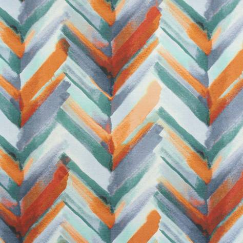 Chess Jardin Fabrics Chloe Fabric - Burnt Orange - K1655 - Image 1