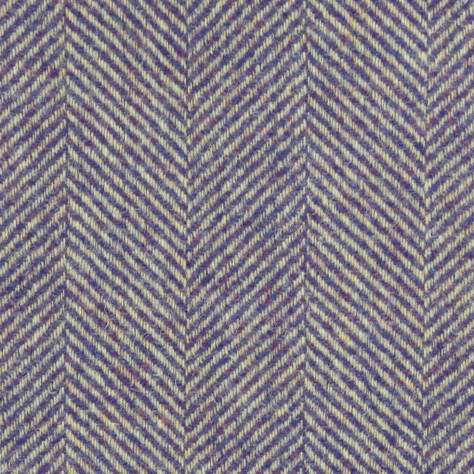 Chess Highland Wool Volume II Braemar Fabric - Blackcurrant - N1054