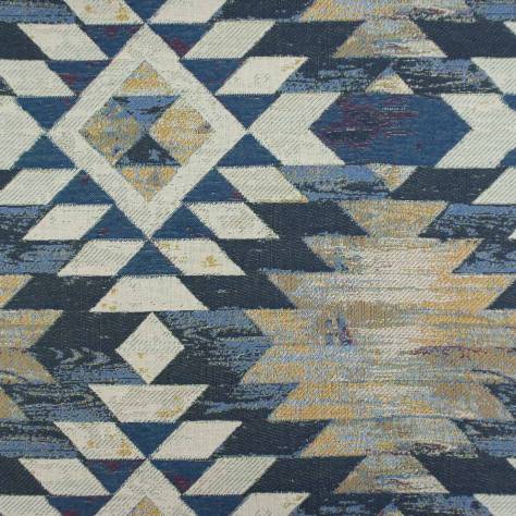 Chess Navajo Fabrics Apache Fabric - Indigo - S3172 - Image 1