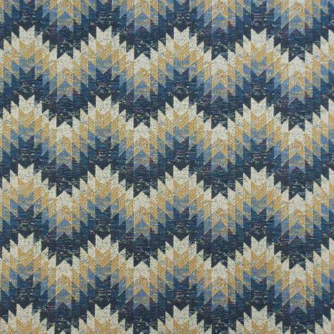 Chess Navajo Fabrics Kaya Fabric - Indigo - S3176 - Image 1