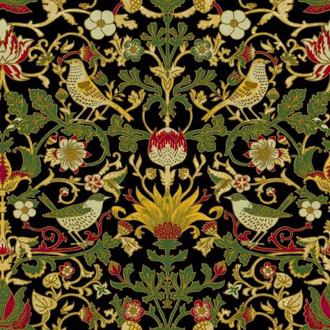 Chess Manor House Fabrics Audley Fabric - Onyx - AUDLEYONYX - Image 1