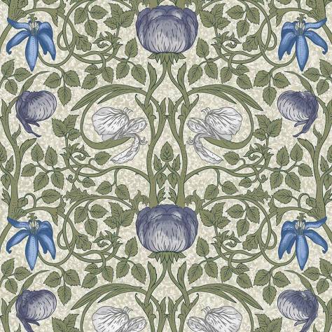 Chess Manor House Fabrics Chartwell Fabric - Caspian - CHARTWELLCASPIAN - Image 1