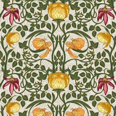 Chess Manor House Fabrics Chartwell Fabric - Gold - CHARTWELLGOLD - Image 1