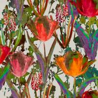 Tulips Fabric - Spice