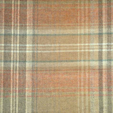 Chess Highland Wool Fabrics Balmoral Fabric - Fired Earth - N1004 - Image 1