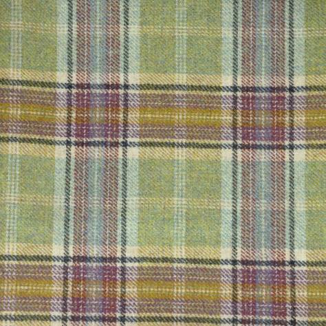 Chess Highland Wool Fabrics Balmoral Fabric - Olivine - N1005