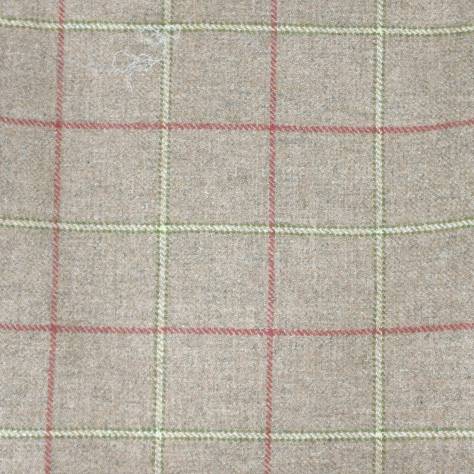 Chess Highland Wool Fabrics Kintyre Fabric - Rye - N1023