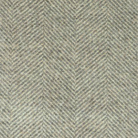 Chess Highland Wool Fabrics Braemar Fabric - Cobweb - N1047