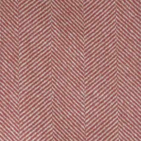 Chess Highland Wool Fabrics Braemar Fabric - Raspberry - N1050