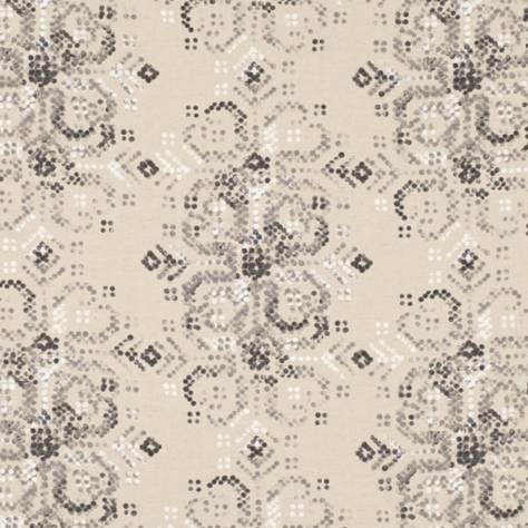 Villa Nova Norrland Prints, Weaves & Embroideries Marit Fabric - Carbon - V3243/04 - Image 1