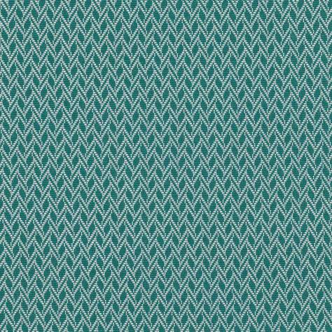 Villa Nova Huari Weaves Kanari Fabric - Teal - V3304/06 - Image 1
