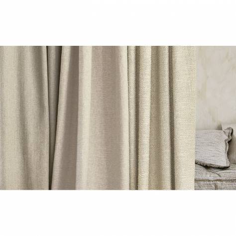 Villa Nova Satori Naturals Fabrics Copenhagen Fabric - Silver - V3099/02