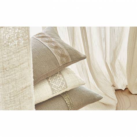 Villa Nova Satori Naturals Fabrics Copenhagen Fabric - Cinder - V3099/24