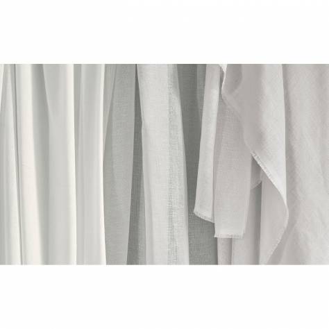 Villa Nova Satori Sheers Fabrics Haiti Fabric - White - V3162/08