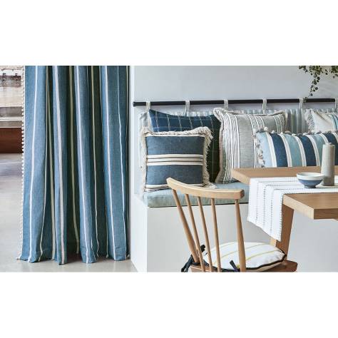 Villa Nova Marne Fabrics Cano Fabric - Sapphire - V3506/02