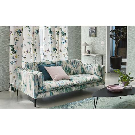 Villa Nova Reverie Fabrics Alora Fabric - Emerald - V3514/02 - Image 3