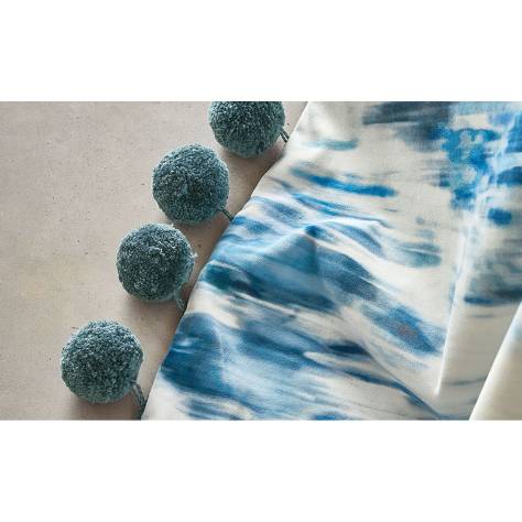 Villa Nova Reverie Fabrics Alora Fabric - Sapphire - V3514/03 - Image 2
