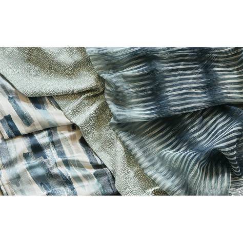 Villa Nova Danxia Fabrics Gansu Fabric - Indigo - V3536/01