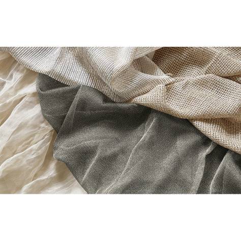 Villa Nova Danxia Sheers Goldstone Fabric - Pebble - V3517/04