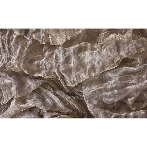 Villa Nova Danxia Sheers Goldstone Fabric - Aluminium - V3517/09