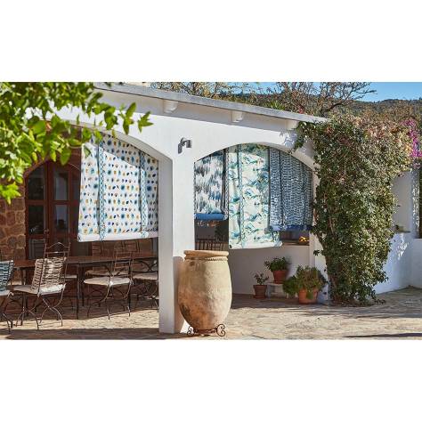 Villa Nova Horto Outdoor Fabrics Simi Outdoor Fabric - Cinnamon - V3524/04 - Image 4