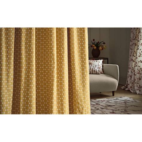 Villa Nova Abloom Fabrics Enso Fabric - Chalk-Cinder - V3222/02