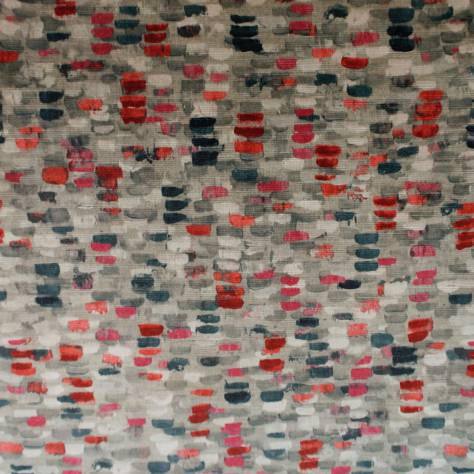 Romo Saphira Fabrics Murano Fabric - Red Tulip - 7715/02 - Image 1