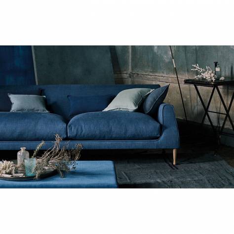 Romo Linara Colours 1 Linara Fabric - Moroccan Blue - MPN - 2494/168