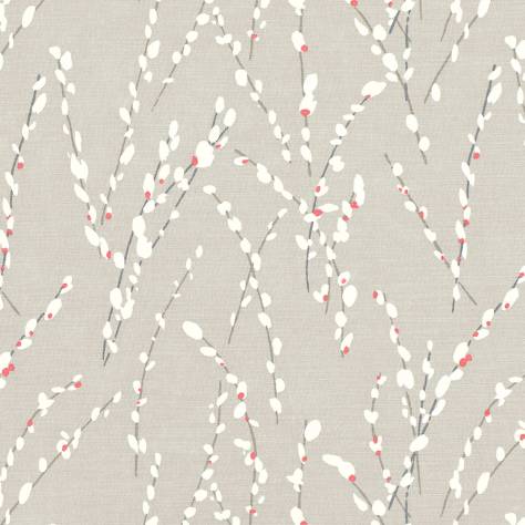 Romo Lorcan Fabric Mikado Fabric - Red Coral - 7792/04 - Image 1