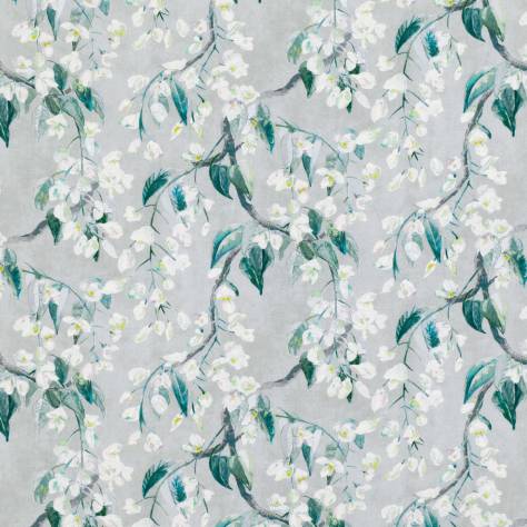 Romo Gardenia Fabrics Wisteria Fabric - Jade - 7846/01 - Image 1