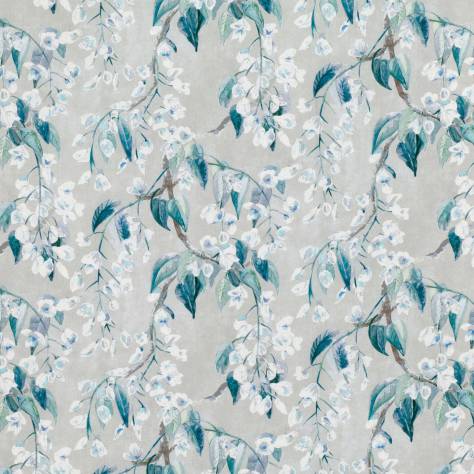 Romo Gardenia Fabrics Wisteria Fabric - Cobalt - 7846/02 - Image 1