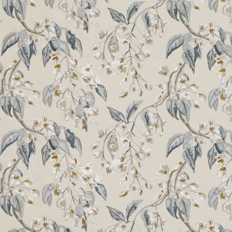 Romo Gardenia Fabrics Wisteria Embroidery Fabric - Cumin - 7851/01