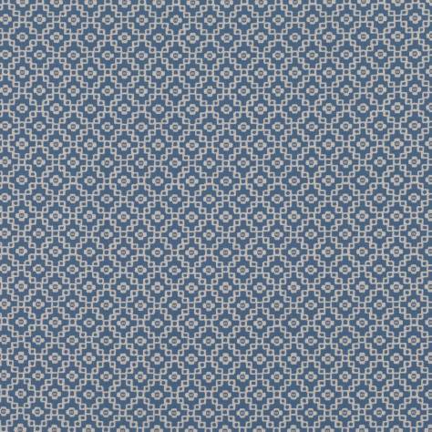 Romo Madigan Fabrics Bayonne Fabric - Denim - 7693/01 - Image 1