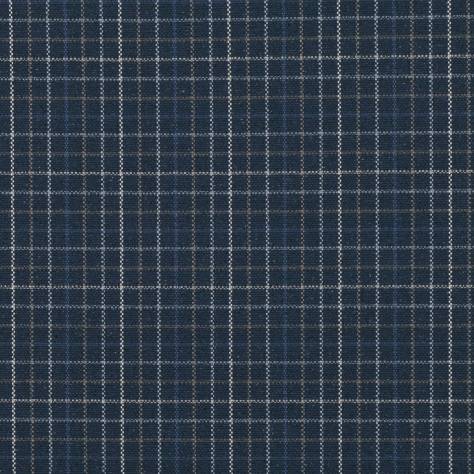 Romo Madigan Fabrics Rigby Fabric - Indigo - 7695/01 - Image 1